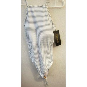 Women's Halter Neck Bikini, Switch Back Bandage On